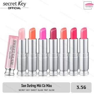 Son dưỡng môi có màu Secret Key Sweet Glam Tint Glow 3.5g _ Secret Key Chính Hãng