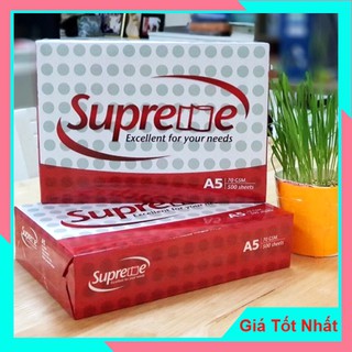 Giấy In Cao Cấp A5 Supreme ĐL70/90 Xuất Xứ Thailand