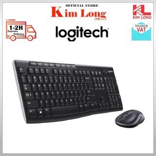 Bàn phím và chuột không dây Logitech MK270R - Bảo hành chính hãng 12 tháng