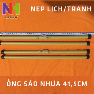 100 nẹp lịch/ống sáo nhựa 40.5cm làm tranh. lịch tường khổ 40cm