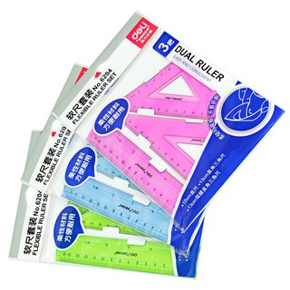 Bộ Thước Dẻo Deli 6204
