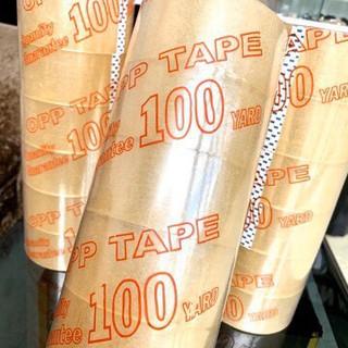 Cuộn băng keo gói hàng loại 100 yard bản 4,8cm h4rc