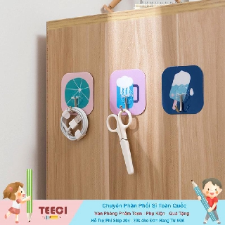 <Video Review> Móc Dán Tường Siêu Dính Chịu Lực Không Đóng Đinh Decor Trang Trí Phòng Bếp-Phòng Ngủ Nhiều Hình Cute A292