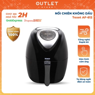 [Mã SKAMSALE03 giảm 10% đơn 200k] Nồi Chiên Không Dầu Texet AF-612 Dung Tích 3.2L