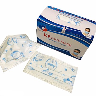 Khẩu trang y tế ngừơi lớn hình đôremon hộp 50 cái
