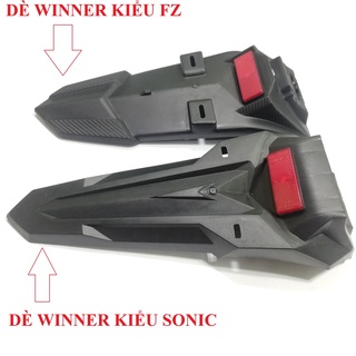 Đuôi dè kiểu sonic chắn bùn dành cho xe Winner 150 loại 1 bảo hành 1 năm