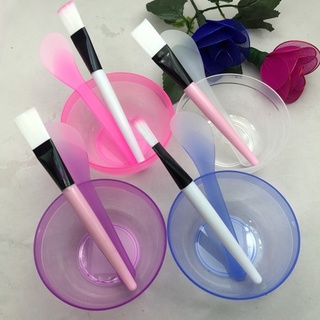 Com bo bát trộn mặt nạ + thìa+ chổi quét mặt nạ chuyên dụng dùng cho spa