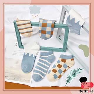Tất phong cách RETRO - cổ ngắn - clip sản phẩm thật