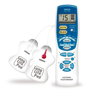 Máy massage xung điện trị liệu OMRON HV-F128,12 chương trình tự động, 4 phương thức massage, hẹn giờ, dễ sử dụng