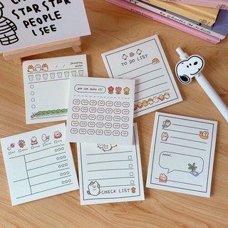 Giấy ghi nhớ/ giấy note hình cute dễ thương có keo dán