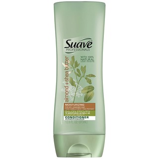 Dầu xả tinh dầu hạt dẻ Suave Professionals Conditioner Almond + Shea Butter 373ml (Mỹ)