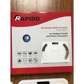 Cân sức khỏe điện tử FERROLI-RAPIDO phân tích 8 chỉ số