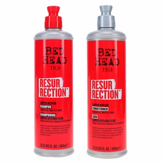 Dầu gội xả tái sinh Tigi Bed Head Resurrection Super Repair 400mlx2