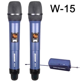 Cặp micro karaoke không dây cực hay W 15 đa năng