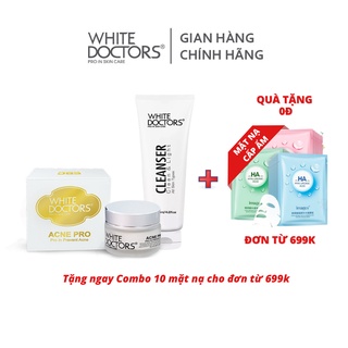 Bộ đôi hỗ trợ giảm mụn White Doctors