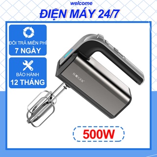 Máy Đánh Trứng Cầm Tay 7 Cấp Độ Scarlett 260W Kèm 4 Que Trộn INOX Làm Bánh Bông Lan Tại Nhà