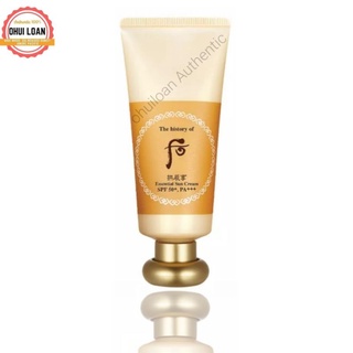 [ SALE TÁCH SET ] chai kem chống nắng đông y hoàng cung Whoo Sun Cream full SPF50+/PA+++ 60ml