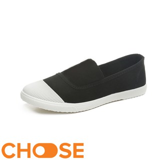 Giày Nữ Choose Vải Slipon Gía Rẻ Sinh Viên Thời Trang Dạo Phố GK1K1