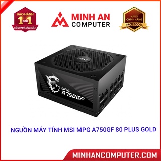 Nguồn máy tính MSI MPG A750GF 80 Plus Gold