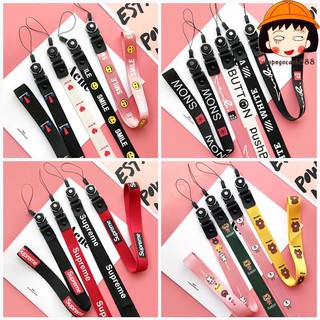 Dây Treo Điện Thoạ.Strap Dây Vải Và Đeo Thẻ Supreme Loại Dài cao cấp