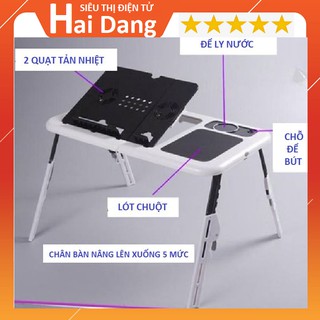 Bàn Laptop Đa Năng Thương Hiệu E-Table LD09 - Bàn Laptop Xếp Hình Đa Năng