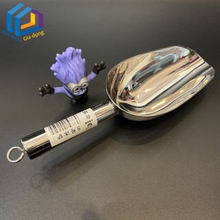 Muôi xúc đá inox loại Dày Đẹp Xịn - Dụng Cụ Xúc Đá