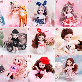 Bộ Búp Bê Barbie Công Chúa Đáng Yêu Cho Bé Gái