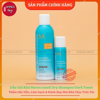 Dầu Gội Khô Moroccanoil Dry Shampoo Dark Tones  Dầu gội khô cho tóc tối màu  | Wings Shop