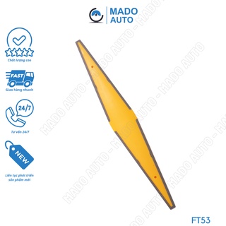 Gạt nhựa dán Film Phim cách nhiệt kính xe ô tô hình thoi lớn bọc cao su mềm cao cấp MADO FT53 Squeegee