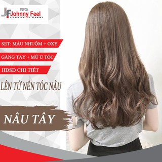 Thuốc nhuộm tóc NÂU TÂY - Không Tẩy
