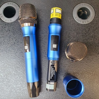 [Mã ELHACE giảm 4% đơn 300K] MICRO LOA KÉO UHF KIM LOẠI CỦ MIC K8 VÀNG CAO CẤP CHỐNG HÚ TỐT HÚT NHẠY