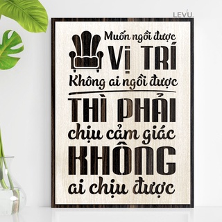 [KHUYẾN MÃI SỐC] Tranh treo tường slogan câu nói hay truyền cảm hứng TBIG021