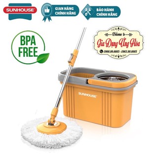 Bộ lau nhà xoay 360 độ SUNHOUSE KS-CL350PB