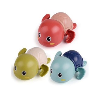 Đồ chơi rùa nhà tắm Rùa con tự bơi trong nước  chạy cót tay