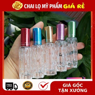 Lọ Chiết Nước Hoa ❤ RẺ VÔ ĐỊCH ❤ Chai lọ chiết nước hoa thủy tinh dạng khổ qua 10ml, 15ml, phụ kiện du lịch