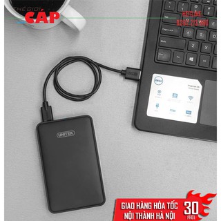Hộp Ổ Cứng Di Động Unitek Y-3261BK - Hàng Chính Hãng