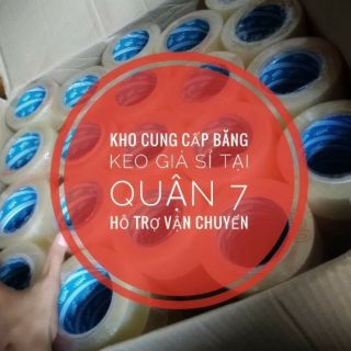 Băng Keo 200y] 1 cây 6 cuộn Băng keo dán thùng 200 yard