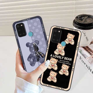 Ốp Realme C17 / 7i bear brick, gấu đáng yêu, dễ thương
