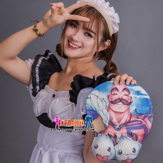 Lót Chuột 3D Braum- Oppai Mousepad [chống nước]