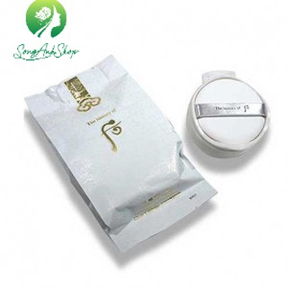 Lõi phấn nước Whoo trắng Radiant White Moisture Cushion Foundation 15g tone 21