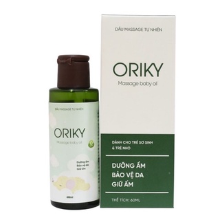Dầu massage dưỡng ẩm cho bé ORIKY