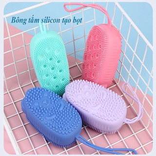 BÔNG TẮM SILICON TẠO BỌT