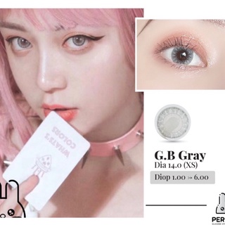 Lens Mắt , Kính Áp Tròng G.B GRAY Có Độ Cận , DIA 14.0 , Cho Mắt Nhạy Cảm Giá Sale