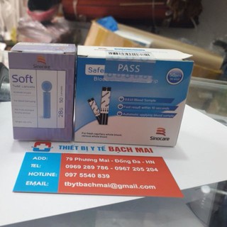 Combo 50kim và 50 que thử safe accu
