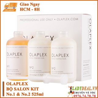 Bộ Phục Hồi Tóc Hư Tổn Nặng Olaplex - Bộ 3 Chai - Đủ Size - Hàng Có Sẳn