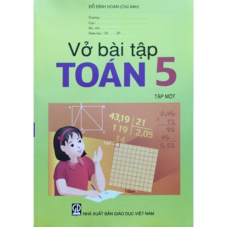 Sách - Vở bài tập toán 5 - Tập 1