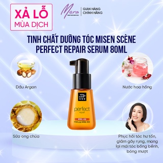 Tinh Chất Dưỡng Tóc Misen Scène Perfect Repair Serum 80ml, Mẫu Mới, Phục Hồi Tóc Hư Tổn