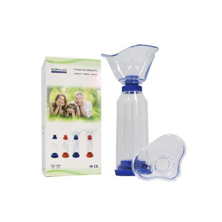 Buồng đệm khí dung/buồng hen Baby haler BioHeatlh, kèm 2 mặt nạ, dùng được cho trẻ nhỏ, nhỏ gọn, dễ tháo rời
