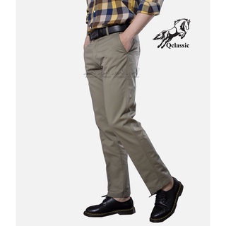 Quần kaki trung niên nam dài form dáng đẹp, thanh lịch, lịch sự quý phái dành cho các quý ông Q0011