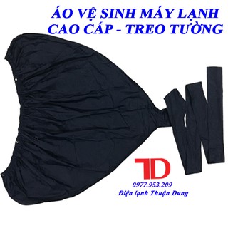 Túi vệ sinh máy lạnh treo tường âm trần vải dù chống thấm tổ ong cao cấp, áo vệ sinh máy lạnh chuyên nghiệp TD01